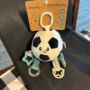 Adidas Soccer Ball Plush Toy - Black and White